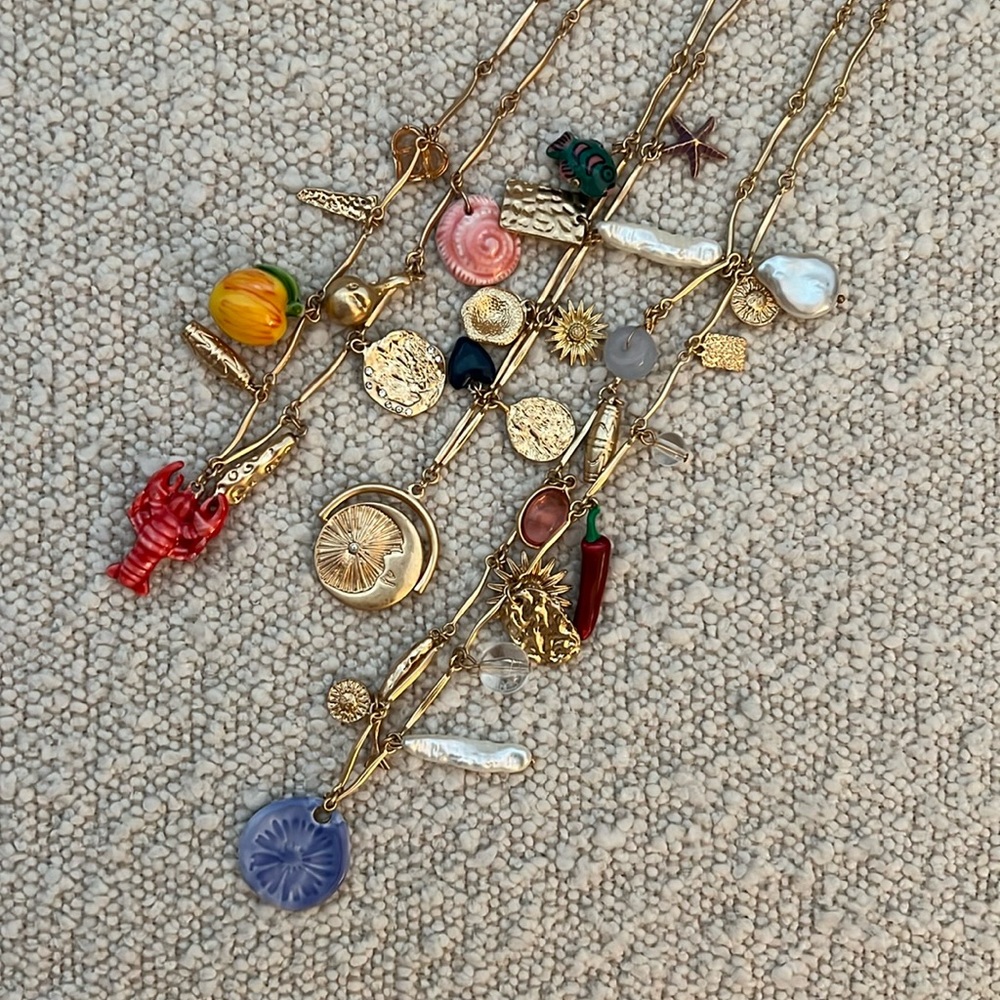 Zara 3-Charm Pack Necklaces